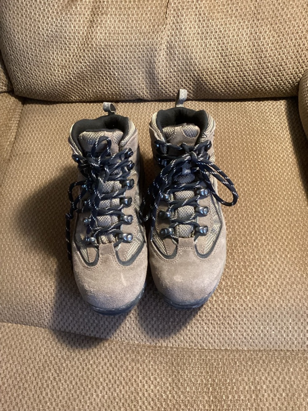 Hi-Tec Tan and Black Women’s Hiking Boots